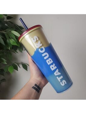 Starbucks Venti 24 oz Ombre Color Changing Tumbler 2020